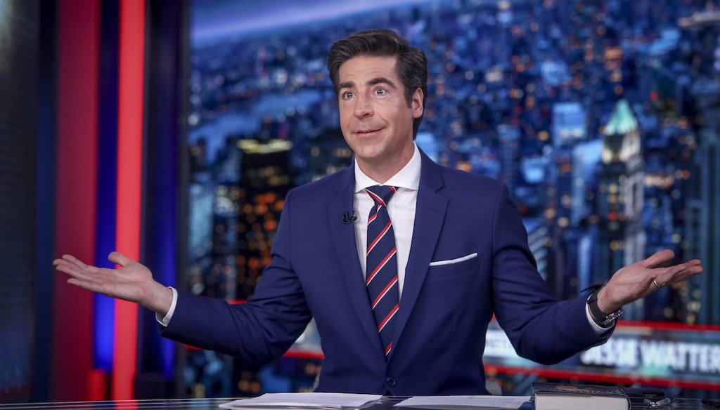 Jesse Watters hosts "Jesse Watters Primetime" on Feb. 26, 2024, in New York. (AP)